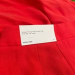 Ann Taylor  Women’s 10 High Rise Flare Orange Pants Career Baggy‎ NWT Photo 2