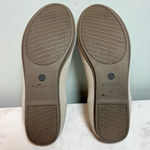 Women's Rothy's The Flat Size 9 Flax Gray Blue Trim Round Toe Photo 4