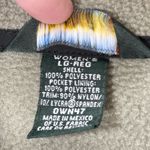 L.L.Bean  Women’s Quarter Snap Pullover Fleece Jacket Long Sleeves Green Large Photo 6