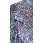 Vintage New York Girl Women's 16 Wool Window Pane Plaid Midi Coat Union Made USA Black Photo 5