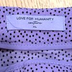 Eye Candy 🆕 Love For Humanity Jr XL Purple Dot Skort Flare Skirt NEW NWT Photo 3