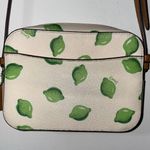 Coach Beige white Mini Camera Bag With Lime Print Photo 4