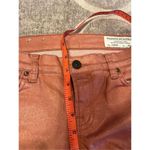 All saints pink coated Brodie skinny jeans size 28 zipper detail Photo 5