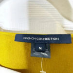 French Connection Size 8 Alessia Satin Citron Wrap Top Short Sleeve Photo 2