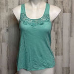 SO  green tank top blouse size XS Photo 0