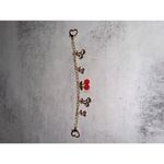 Red Cherry purse Charm Novelty Chain Strap Photo 1