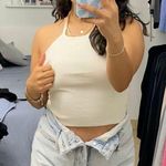 Brandy Melville Halter Ribbed Top Photo 0