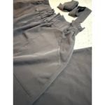 SIMPLEE ELASTIC WAIST WITH TIE BELT POCKETS BLACK COMFY FIT PANTS WOMENS XL Photo 4