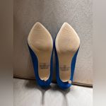 ALBA Satin Royal Blue Stiletto High Heel Women’s Shoes Sz 7 EUC Photo 4