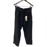 Scotch & Soda DAISY HIGH RISE STRAIGHT LEG PAPERBAG TROUSERS Size large Photo 7