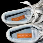 Rocket Dog  light grey fabric low top sneakers w laces women’s size 7.5 Photo 4