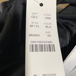 J.Crew Bikini Swim Top O Ring Shoulder Tie Plus Sz 3X(22-24)NWT Black Scoopneck Photo 1