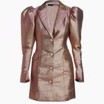 NEW Rotate Birger Christensen Fonda Metallic Puff Photo 1
