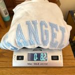 Derek Heart  Los Angeles Cropped Top Terry Cloth Juniors Size XL White Blue Photo 6