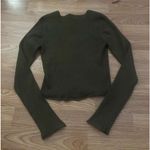 Garage Ribbed Crop Sweater Size Medium Photo 5