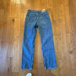 Levi's Levi’s low pro straight distressed dark wash jeans 27 Photo 12