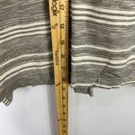 Eddie Bauer  Top Womens S Brown Stripe 100% Cotton Earthy Granola Outdoor Casual Photo 5