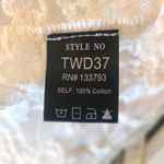 POL Floral Lace Kimono Duster Cardigan Sheer Cream Boho Medium Large Photo 6