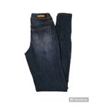 True Craft Distressed Skinny Jeans‎ Dark Wash Ripped Juniors Size 3 Blue Photo 1