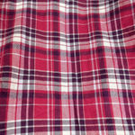 LL Bean Pink Plaid Fleece Lined Flannel Shirt Jacket Shacket MEDIUM Photo 4