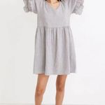 Madewell Ruffle-Sleeve Babydoll Dress in Seersucker Gingham Photo 0