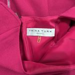 Trina Turk Madame Butterfly Cape Sleeve Shift Dress in Berry Pink size 2 Photo 3