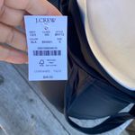 J.Crew New Woman’s Ruched V Neck One Piece Flattering Swimsuit Size Small Black Photo 8