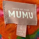 Show Me Your Mumu LADY CORSET FLORAL Tiered Ruffle Dress IN MISS MALIBU Pink L Photo 8