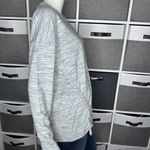 Reebok  Women's Grey/ Black Side Cinch Crewneck Sweatshirt Size Medium Photo 11