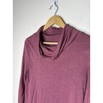 Talbots  Womens Size M Shirt Long Sleeve Blouse Top Cowl Neck Tunic Red Capsule Photo 1