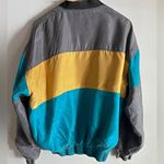 VINTAGE 80s Arnold Colorblock Windbreaker Jacket Photo 8