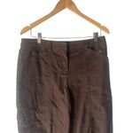 Jones New York Jones New York Vintage Women's Size 8 Brown Cargo Baggy Cropped Pants Photo 1