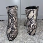 Madden Girl Snake Skin Booties Photo 1