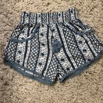 Japna Blue Floral Women's Pull On Lounge Sleepwear Size S Photo 0