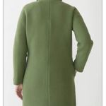 J.Crew $365- Nelo Gori Green Womens Coat Italian Stadium Cloth Size OP Photo 1