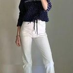 Opening Ceremony Contrast Floral Print Drawstring Sweatshirt Blue Size S $250 Photo 0