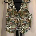 Source Unknown Women’s Vintage Route 66 Vest Photo 0