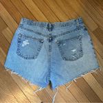 Gap Vintage Classic Fit Cutoff Distressed Denim Shorts Womens 14 Photo 3
