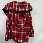 Mud Pie  Plaid OS wool blend open cardigan sweater shrug poncho top Photo 1
