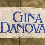 Vintage Long Line Blazer Puff Sleeve Floral By Gina Danova Size 10 Size L Photo 12