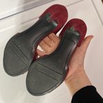 Franco Sarto Dawson heeled peep toe sandal in Bordeaux color size 7.5 Photo 9