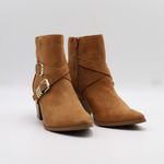 Sun + Stone Stylish Tan Ankle Boots Size 8 Photo 1