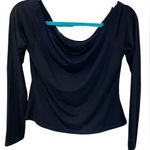 Reformation  Black Long Sleeve Top Photo 0