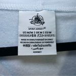 Disney Spirit Jersey Hoodie Adult Medium Blue Eats Macaron Tie Dye Puff Zip Photo 4