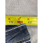 Bongo  Dark Wash Bootcut Jeans Womens 11 Contrast Stitching Back Flap Pockets Photo 6