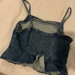 American Eagle  Peplum Denim top Photo 2