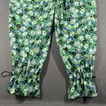 Diane Von Furstenberg  x Target Pants Womens XXS Green Blue Abstract Cargo Jogger Photo 8