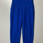 Beyond The Bump Spacedye Love the Bump Maternity Pocket Legging Sz XL Blue Photo 3