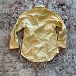 Rag and Bone  Diana Poplin button down shirt yellow beach cotton‎ Photo 7