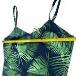 Sugarhill Brighton Lumi Batik Sundress Navy Palm Fronds Viscose Sz 8 Resortwear Green Photo 12